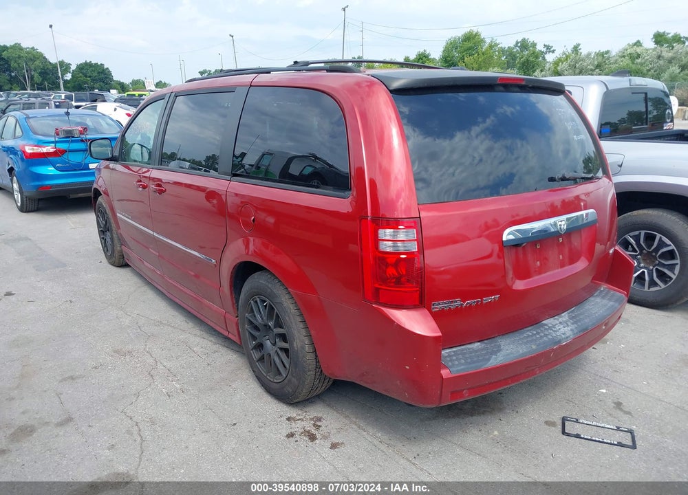 2008 DODGE GRAND CARAVAN SXT VIN: 2D8HN54X78R809121