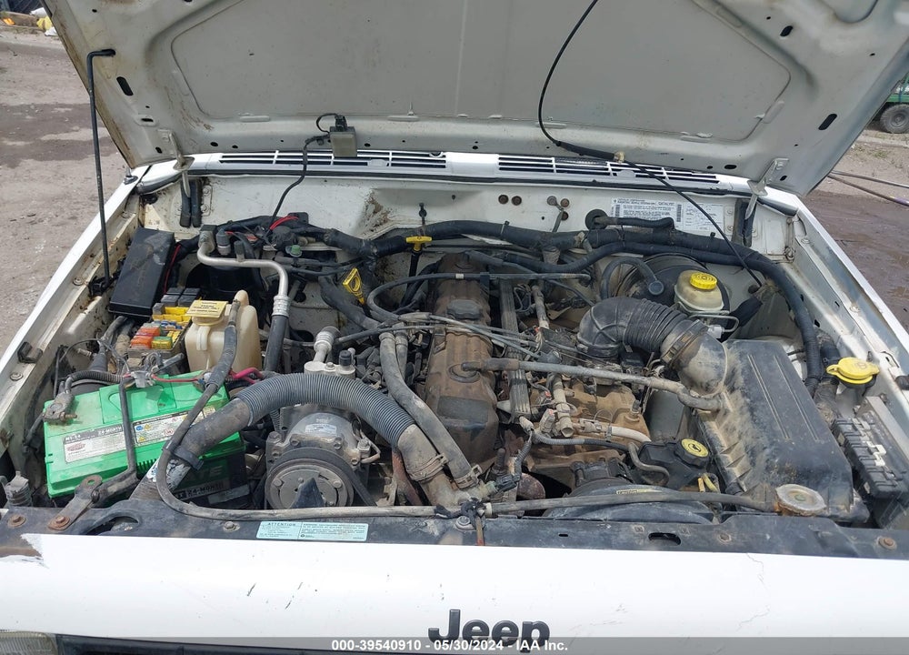 1998 JEEP CHEROKEE CLASSIC/SPORT VIN: 1J4FJ68SXWL262125
