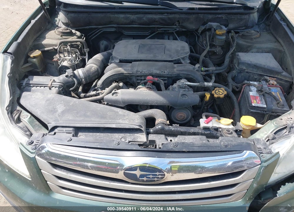 2011 SUBARU OUTBACK 2.5I PREMIUM VIN: 4S4BRBCC7B3392309