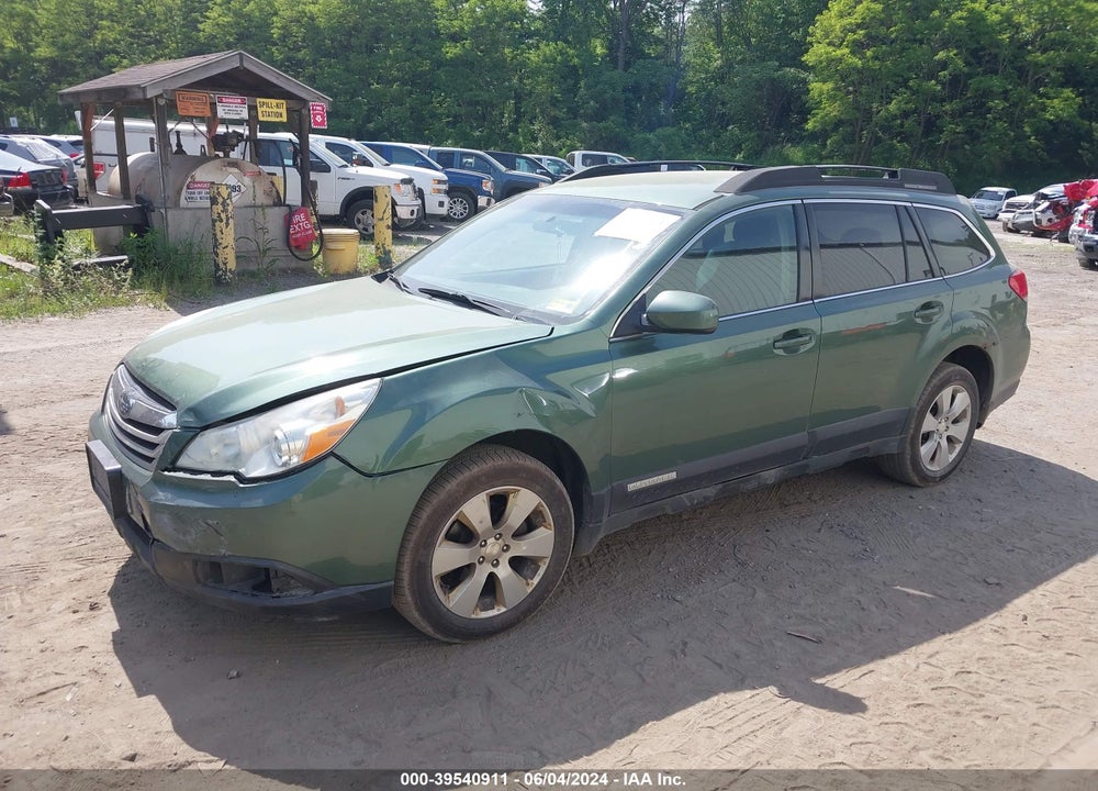 2011 SUBARU OUTBACK 2.5I PREMIUM VIN: 4S4BRBCC7B3392309