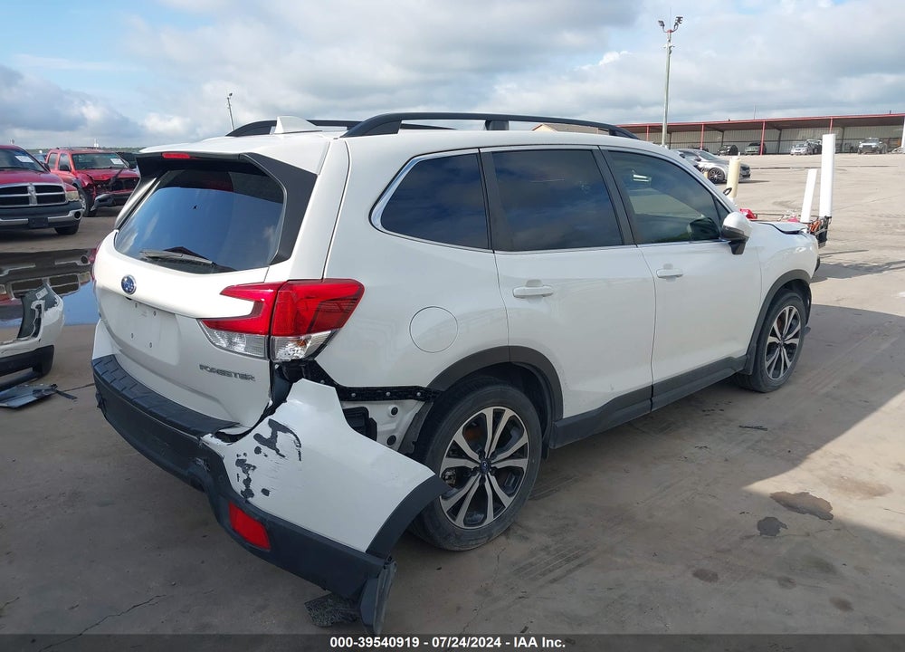 2021 SUBARU FORESTER LIMITED VIN: JF2SKAUC9MH497989