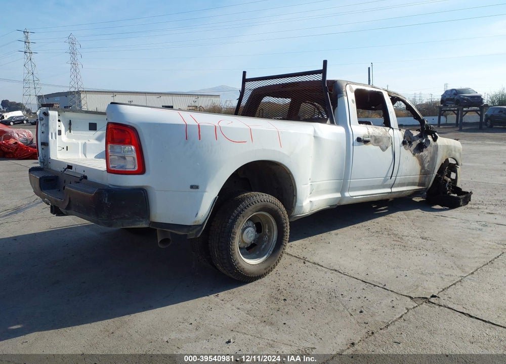 2021 RAM 3500 TRADESMAN  4X4 8' BOX VIN: 3C63RRGL5MG589580
