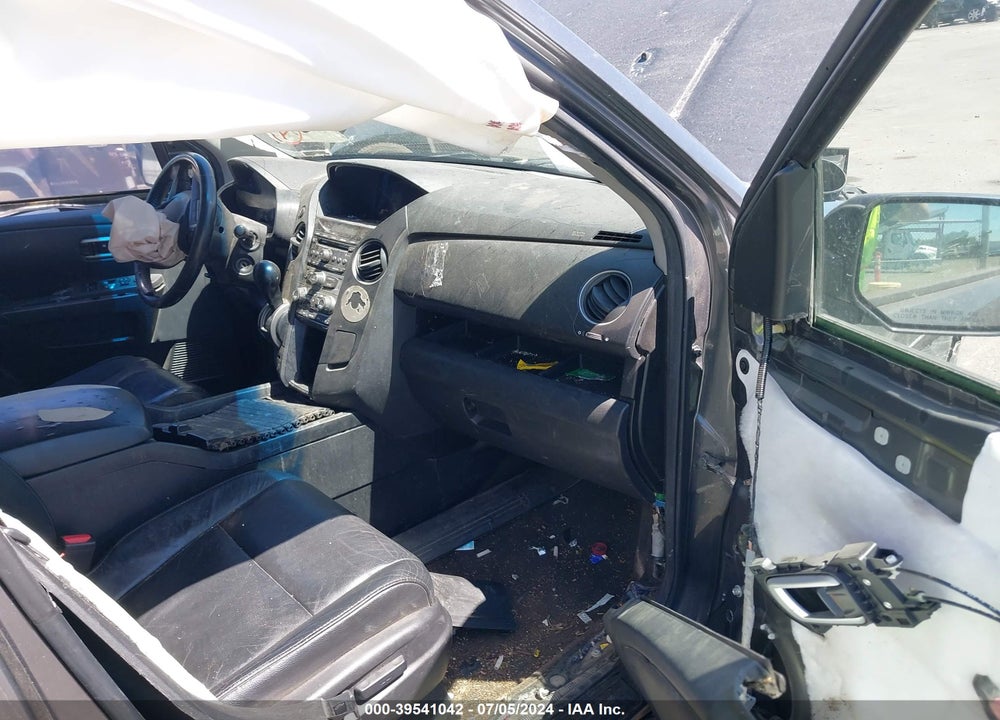 2012 HONDA PILOT EX-L VIN: 5FNYF3H55CB020527