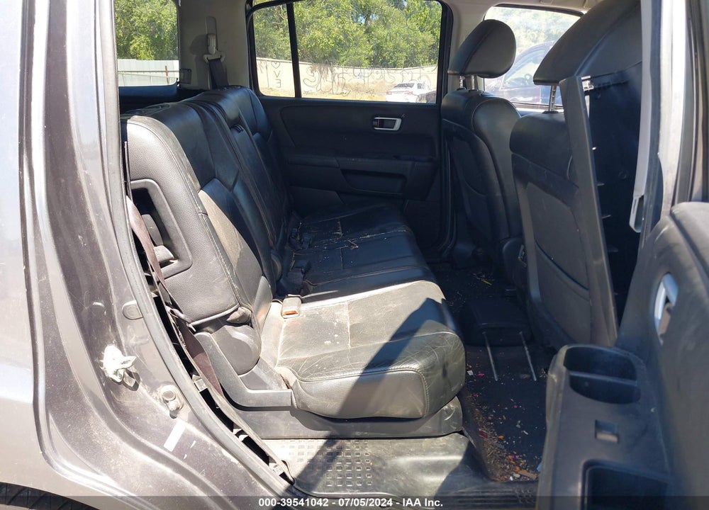 2012 HONDA PILOT EX-L VIN: 5FNYF3H55CB020527