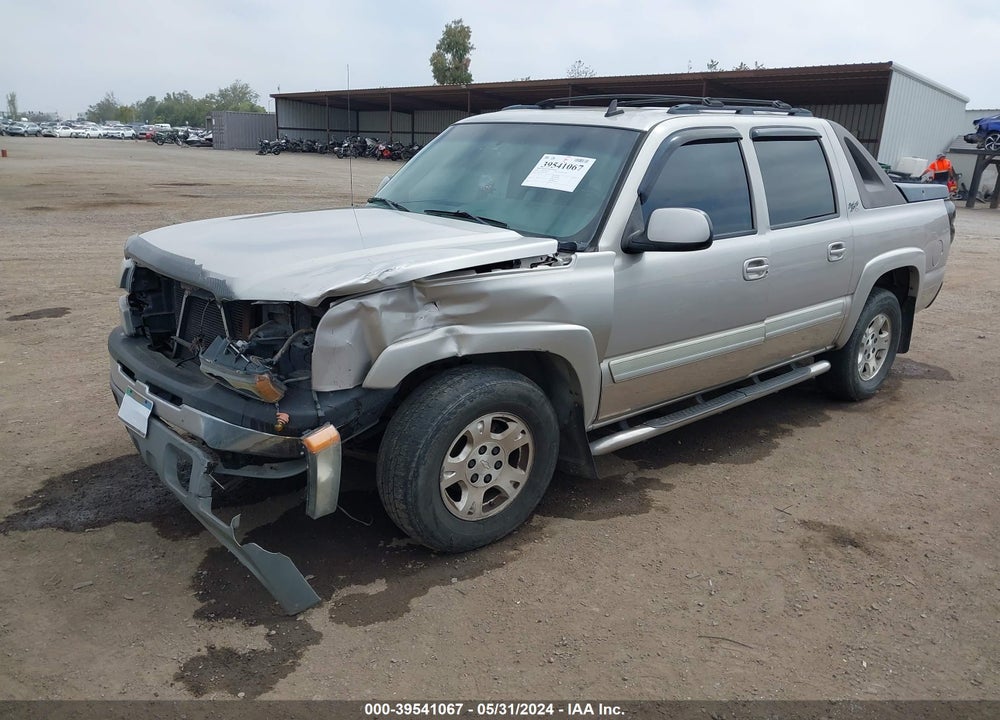 2006 CHEVROLET AVALANCHE 1500 Z71 VIN: 3GNEK12Z36G215918