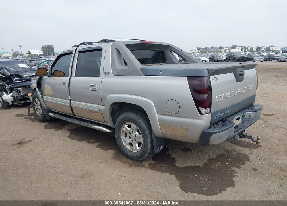 2006 CHEVROLET AVALANCHE 1500 Z71 VIN: 3GNEK12Z36G215918