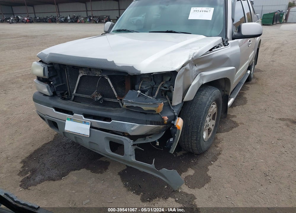 2006 CHEVROLET AVALANCHE 1500 Z71 VIN: 3GNEK12Z36G215918