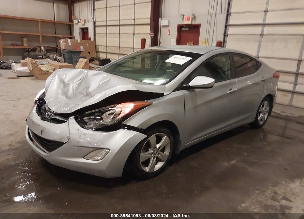2013 HYUNDAI ELANTRA GLS VIN: 5NPDH4AE5DH160508