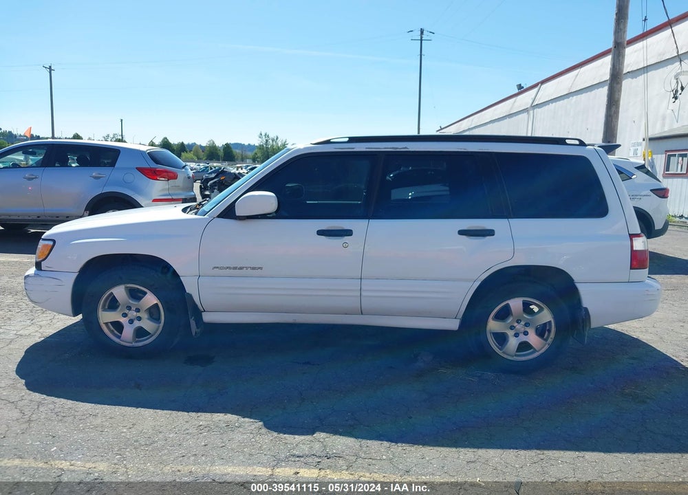 2001 SUBARU FORESTER S VIN: JF1SF65601H753415