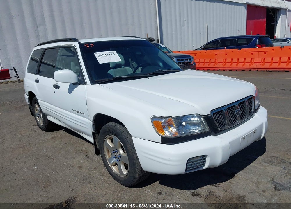2001 SUBARU FORESTER S VIN: JF1SF65601H753415