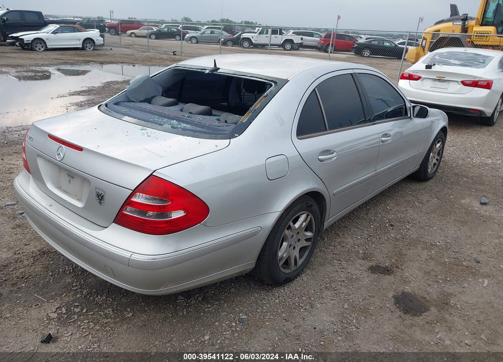 2004 MERCEDES-BENZ E 320 VIN: WDBUF65J54A554346