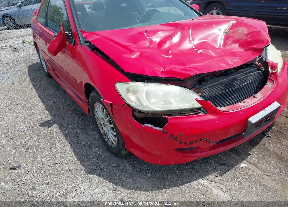 2004 HONDA CIVIC EX VIN: 1HGEM22934L047403