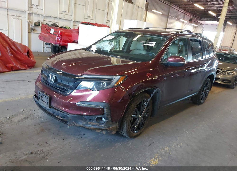 2022 HONDA PILOT AWD SPECIAL EDITION VIN: 5FNYF6H26NB075580