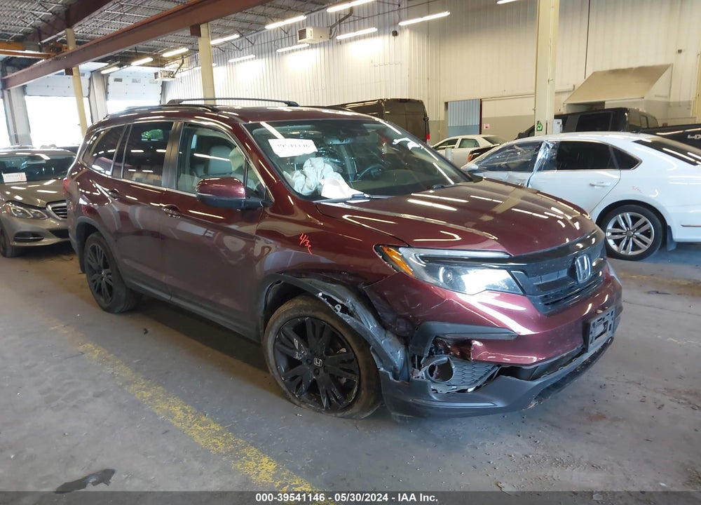 2022 HONDA PILOT AWD SPECIAL EDITION VIN: 5FNYF6H26NB075580