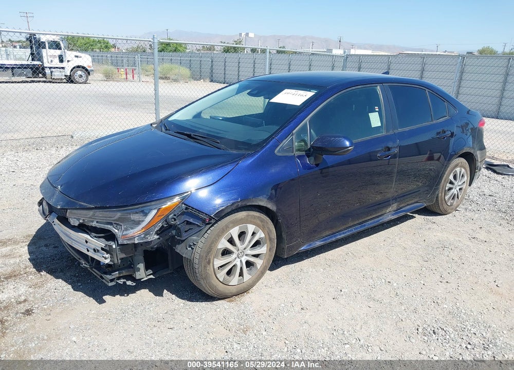 2022 TOYOTA COROLLA HYBRID LE VIN: JTDEAMDE5NJ060633