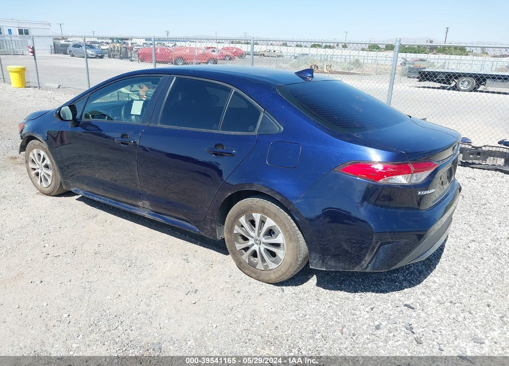 2022 TOYOTA COROLLA HYBRID LE VIN: JTDEAMDE5NJ060633