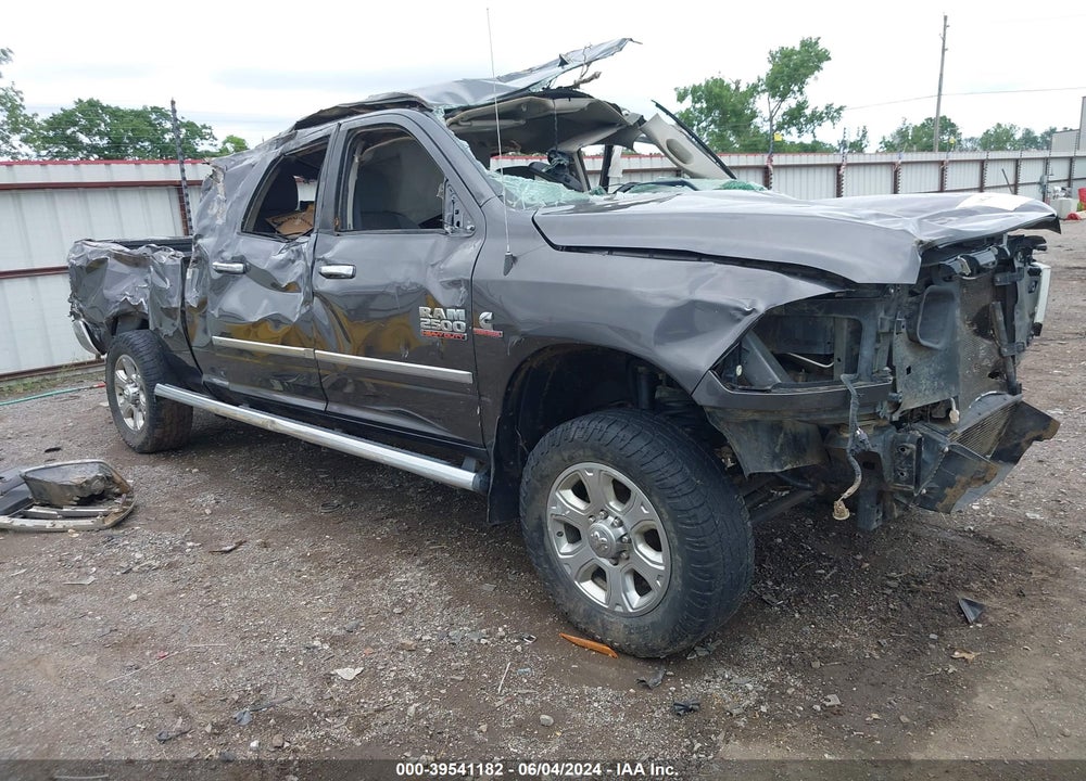 2016 RAM 2500 BIG HORN VIN: 3C6UR5ML1GG125787