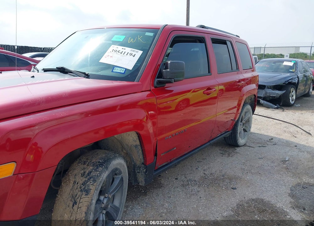 2016 JEEP PATRIOT SPORT SE VIN: 1C4NJPBA1GD711307