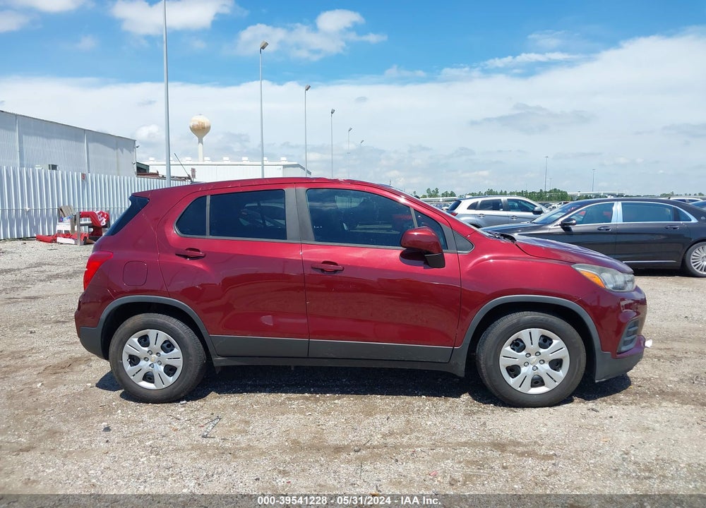 2017 CHEVROLET TRAX LS VIN: 3GNCJKSBXHL193140
