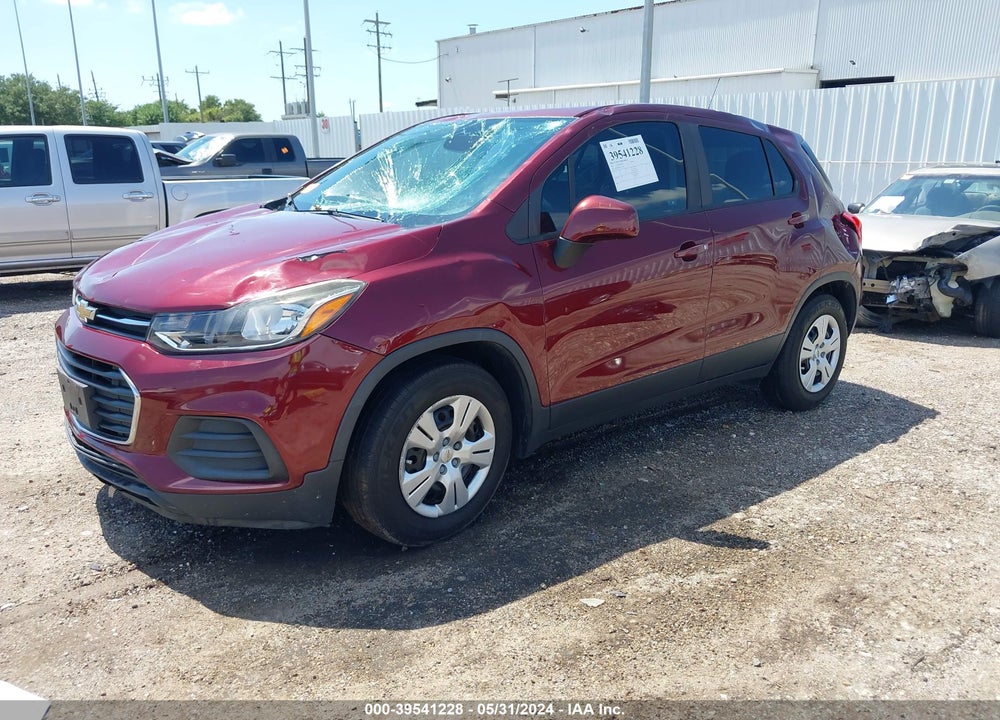 2017 CHEVROLET TRAX LS VIN: 3GNCJKSBXHL193140