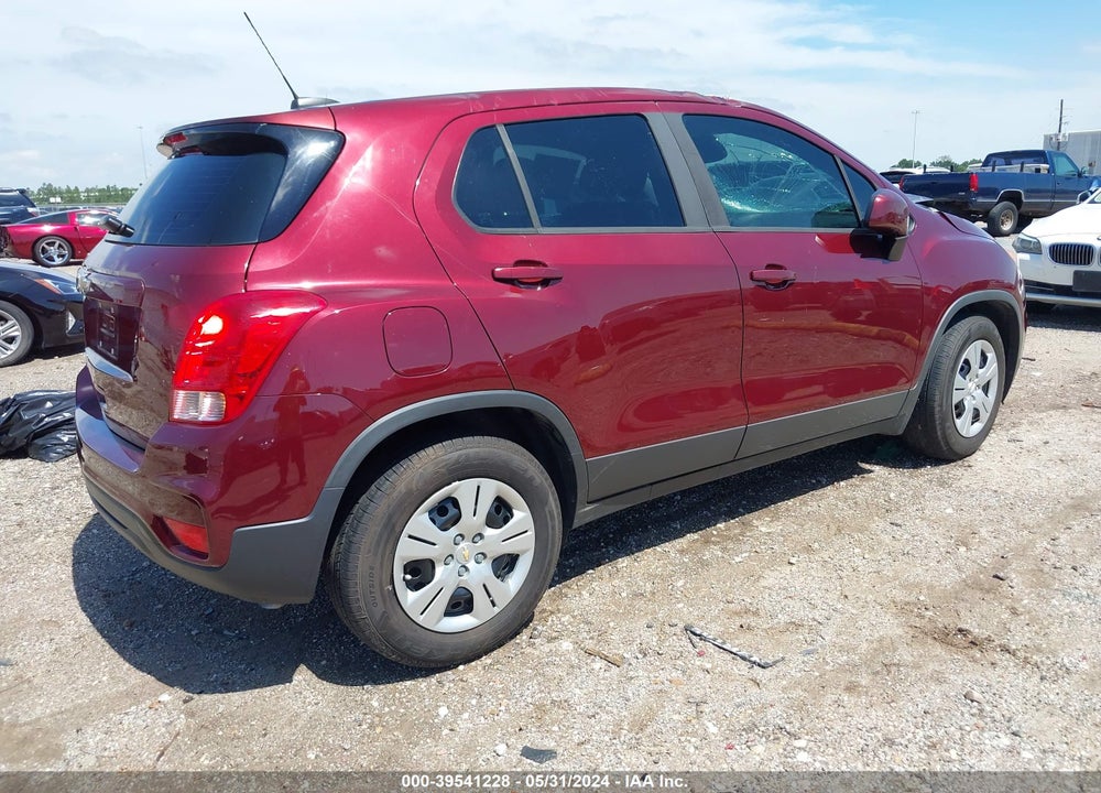 2017 CHEVROLET TRAX LS VIN: 3GNCJKSBXHL193140