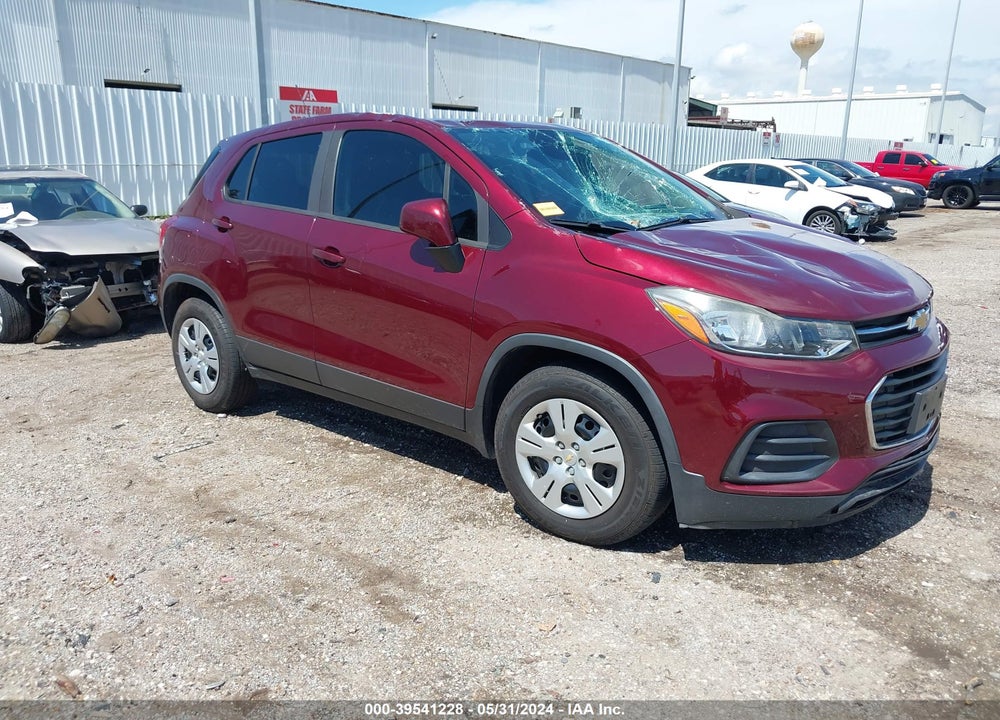 2017 CHEVROLET TRAX LS VIN: 3GNCJKSBXHL193140