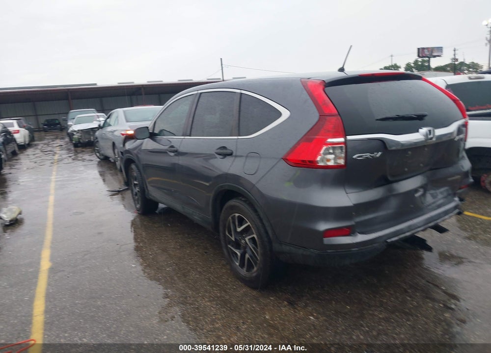 2016 HONDA CR-V SE VIN: 2HKRM4H41GH678330