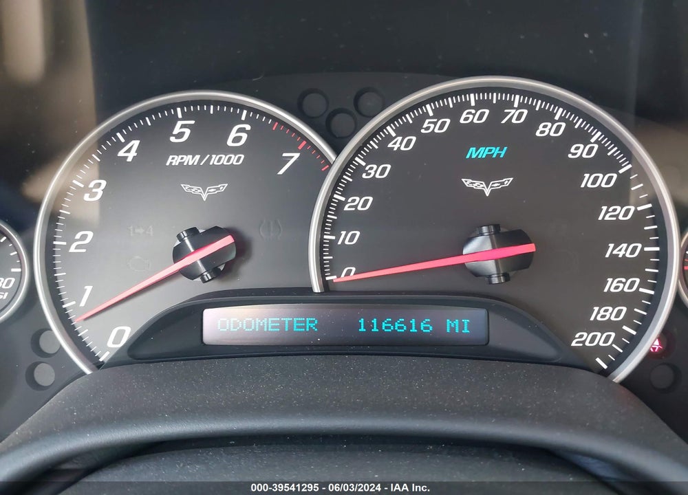 2007 CHEVROLET CORVETTE VIN: 1G1YY26U275105937