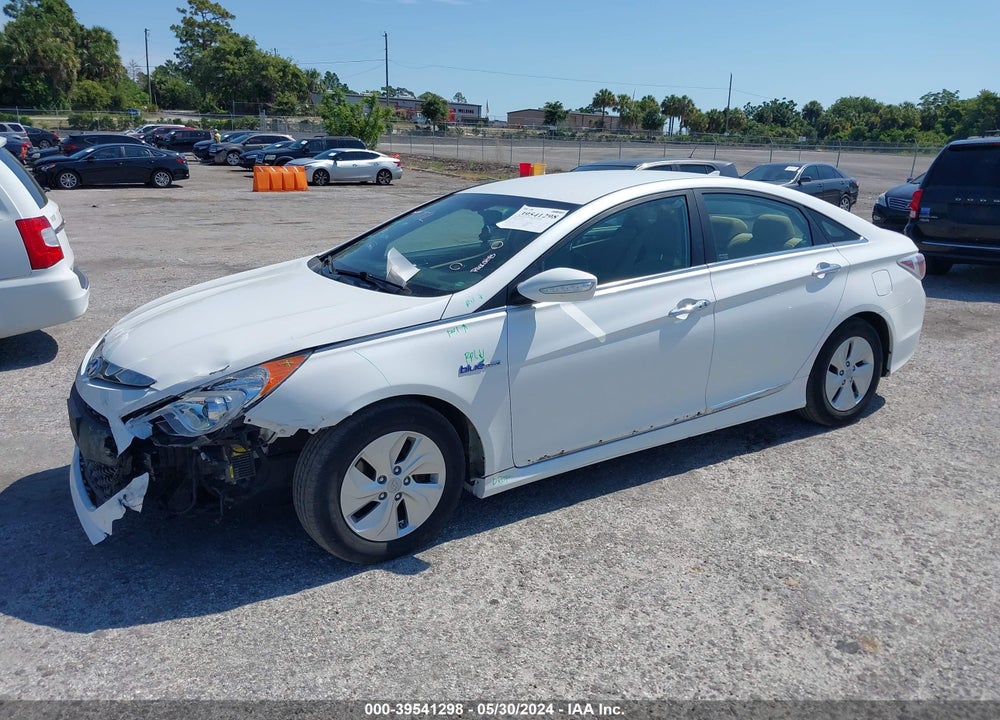 2015 HYUNDAI SONATA HYBRID VIN: KMHEC4A40FA132843