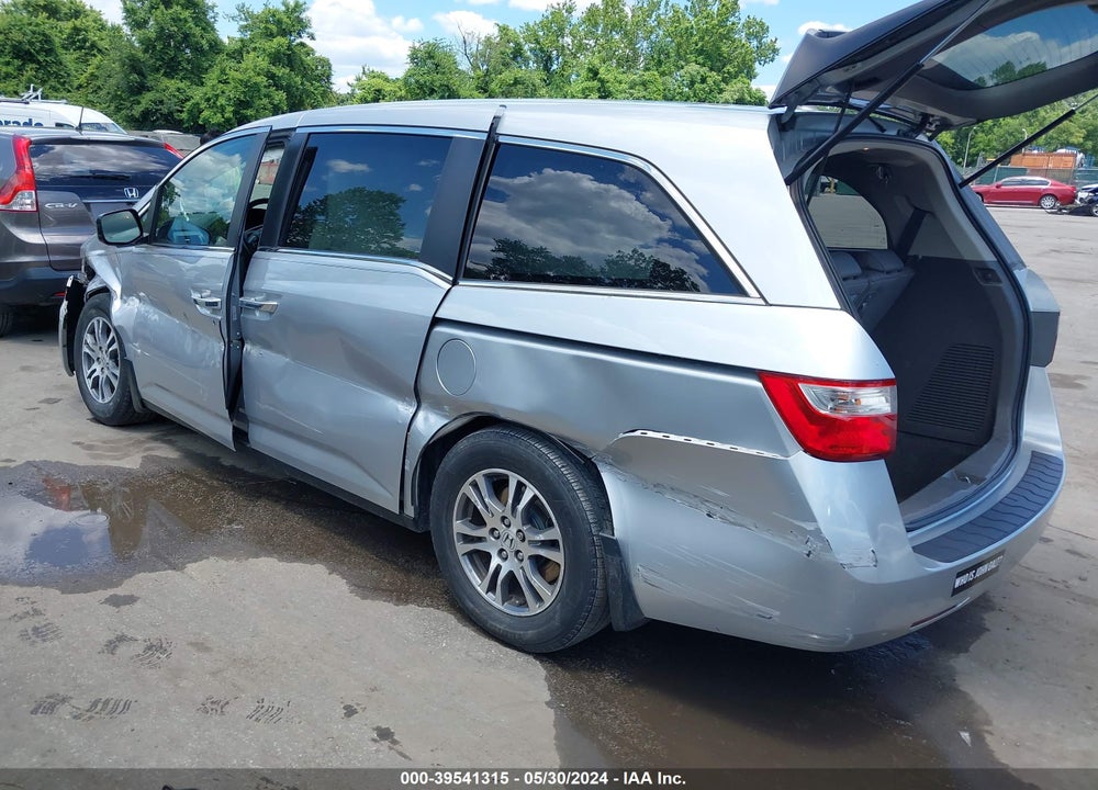 2011 HONDA ODYSSEY EX-L VIN: 5FNRL5H67BB002739
