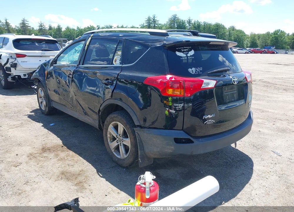 2015 TOYOTA RAV4 XLE VIN: 2T3RFREV1FW367881
