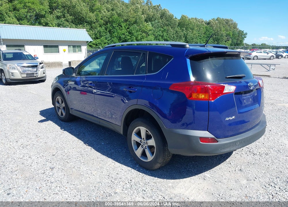 2015 TOYOTA RAV4 XLE VIN: 2T3WFREV4FW169508