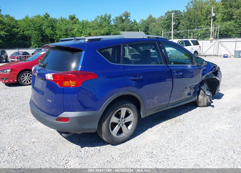 2015 TOYOTA RAV4 XLE VIN: 2T3WFREV4FW169508