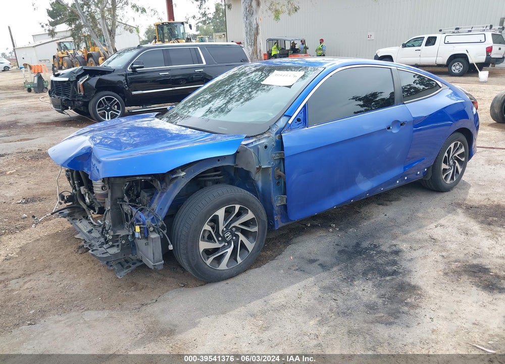 2016 HONDA CIVIC LX-P VIN: 2HGFC4B04GH316630