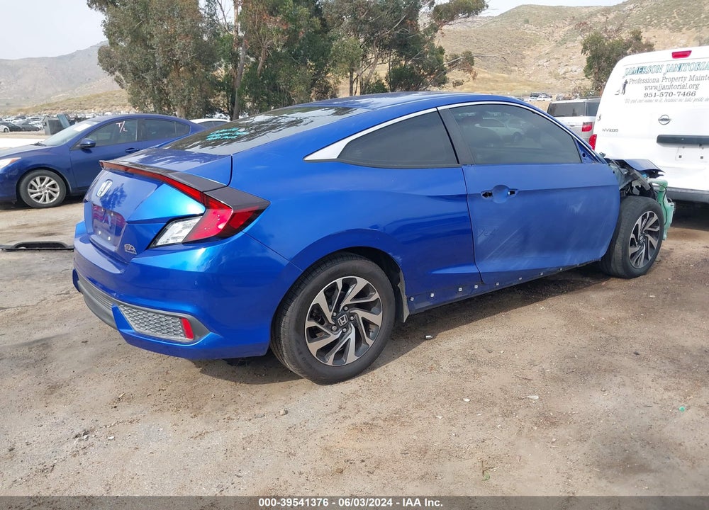 2016 HONDA CIVIC LX-P VIN: 2HGFC4B04GH316630