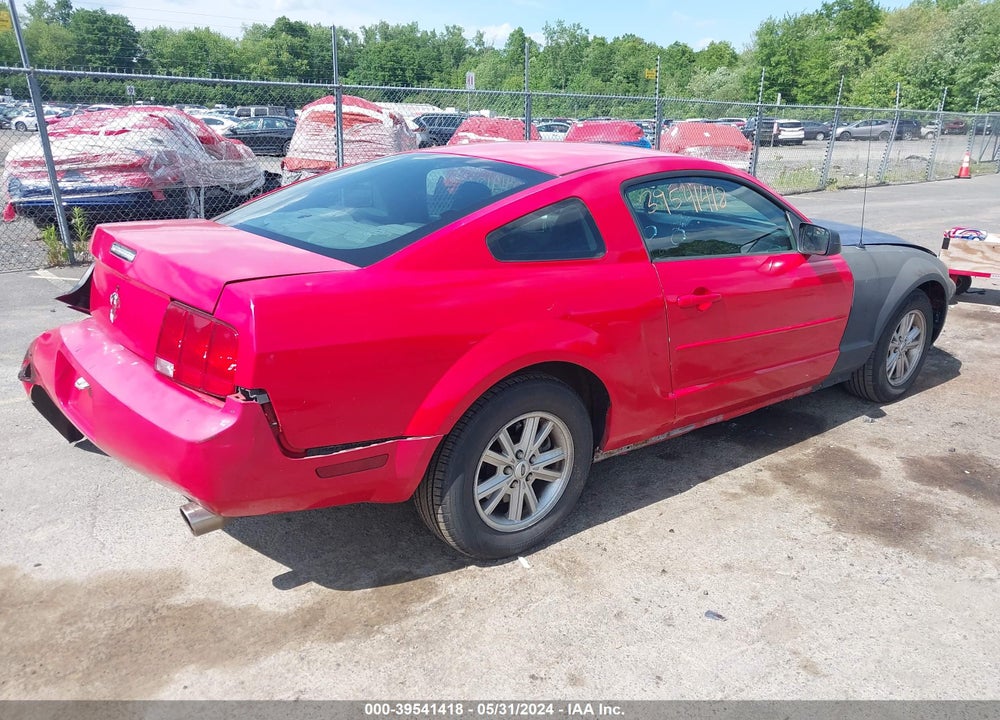 2005 FORD MUSTANG V6 DELUXE/V6 PREMIUM VIN: 1ZVFT80N555197279
