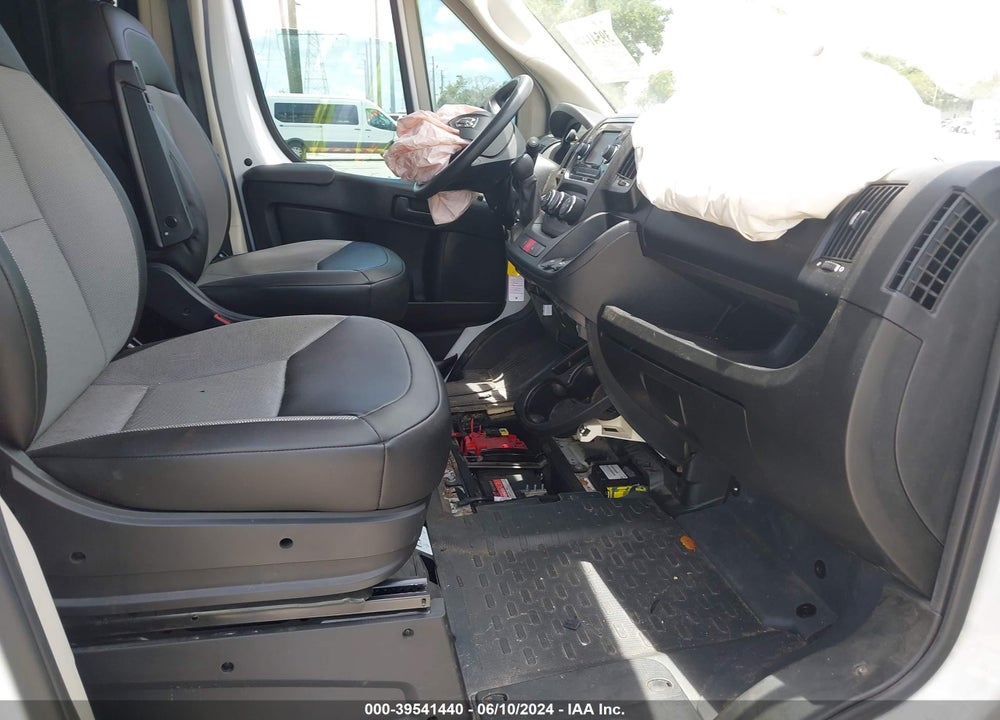 2021 RAM PROMASTER 1500 HIGH ROOF 136 WB VIN: 3C6LRVBG3ME539954