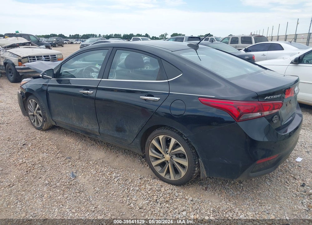 2018 HYUNDAI ACCENT LIMITED VIN: 3KPC34A39JE017392