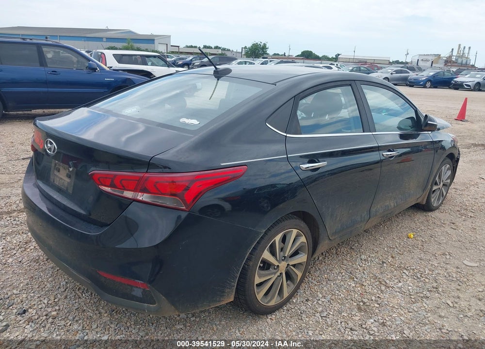 2018 HYUNDAI ACCENT LIMITED VIN: 3KPC34A39JE017392