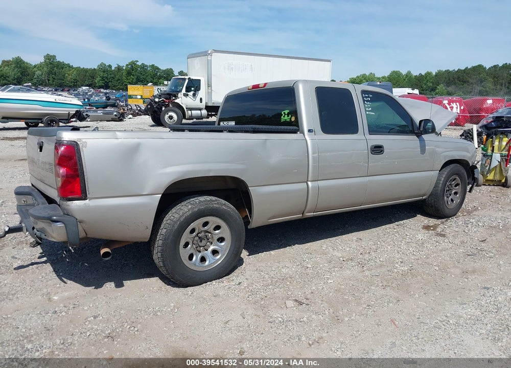 2006 CHEVROLET SILVERADO 1500 LS VIN: 1GCEC19X16Z146544