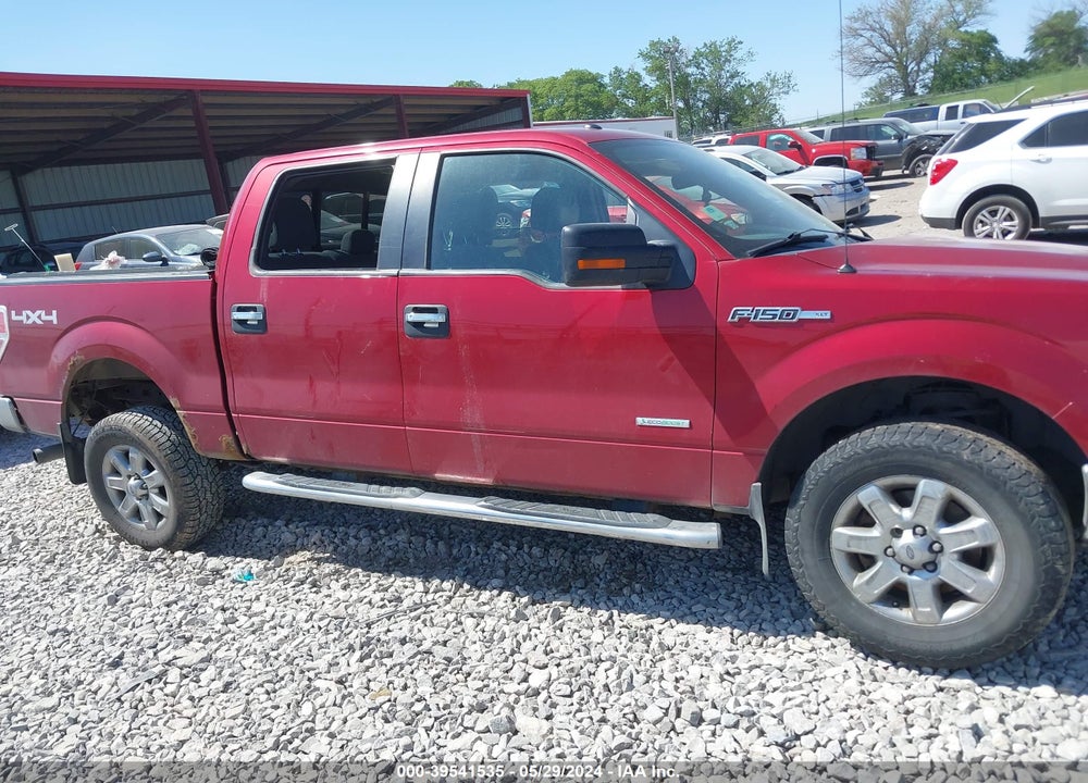 2013 FORD F-150 XLT VIN: 1FTFW1ET8DKF72588