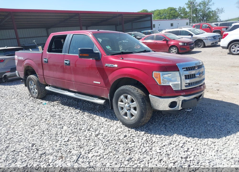 2013 FORD F-150 XLT VIN: 1FTFW1ET8DKF72588