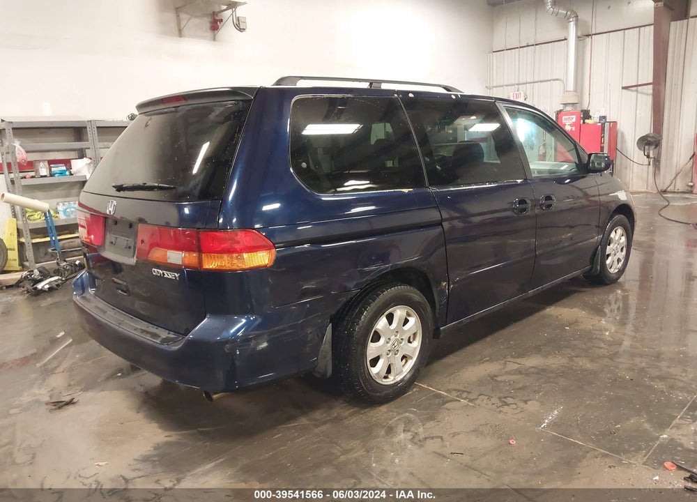 2004 HONDA ODYSSEY EX-L VIN: 5FNRL18084B054324