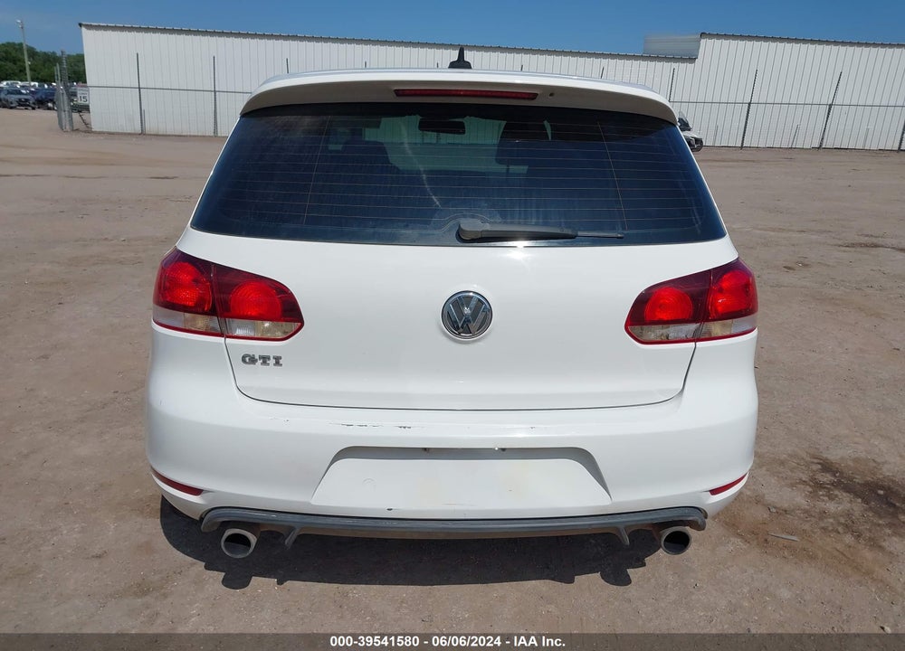 2013 VOLKSWAGEN GTI WOLFSBURG EDITION VIN: WVWHV7AJXDW129631
