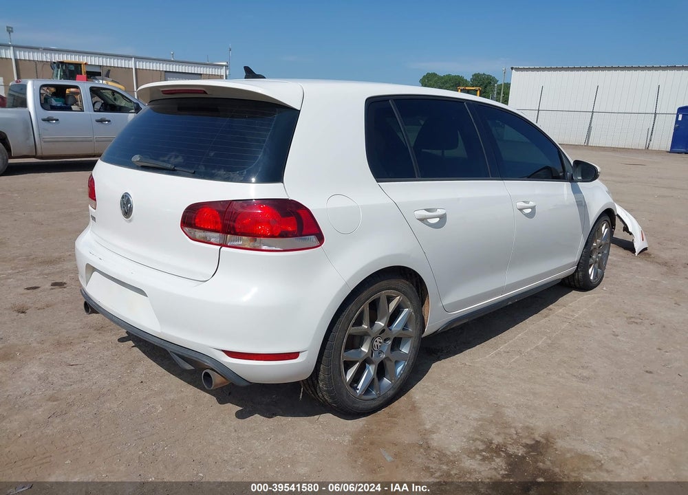 2013 VOLKSWAGEN GTI WOLFSBURG EDITION VIN: WVWHV7AJXDW129631
