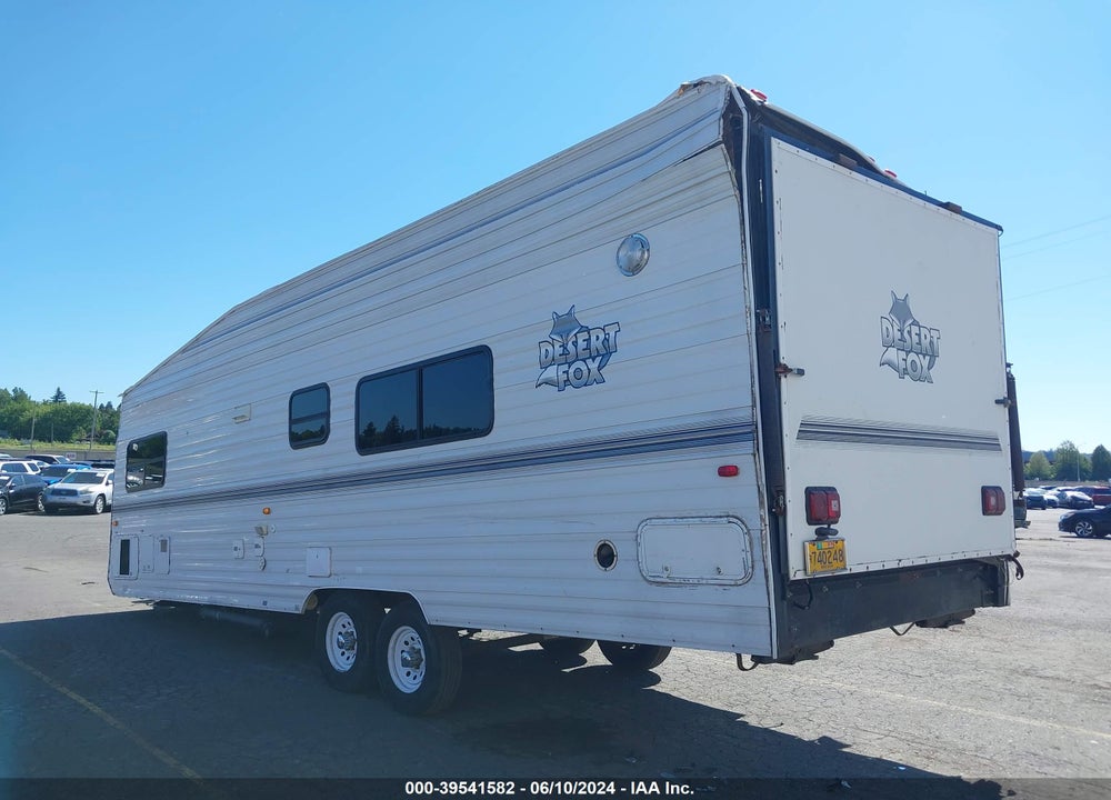 2003 DESERT FOX 28FT VIN: 4N17KZ82030116332