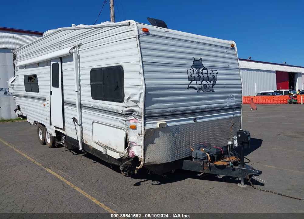 2003 DESERT FOX 28FT VIN: 4N17KZ82030116332