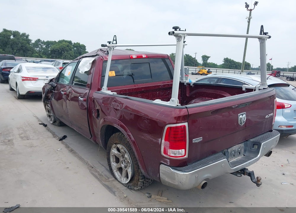 2017 RAM 1500 LAIE  4X4 5'7 BOX VIN: 1C6RR7NTXHS634349