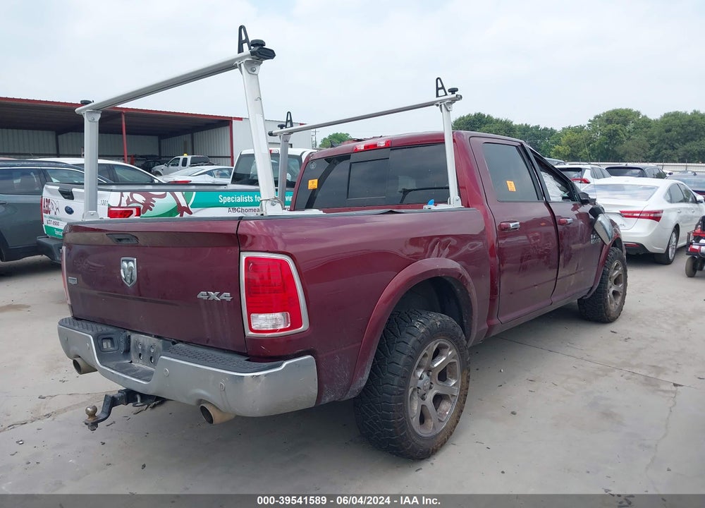 2017 RAM 1500 LAIE  4X4 5'7 BOX VIN: 1C6RR7NTXHS634349