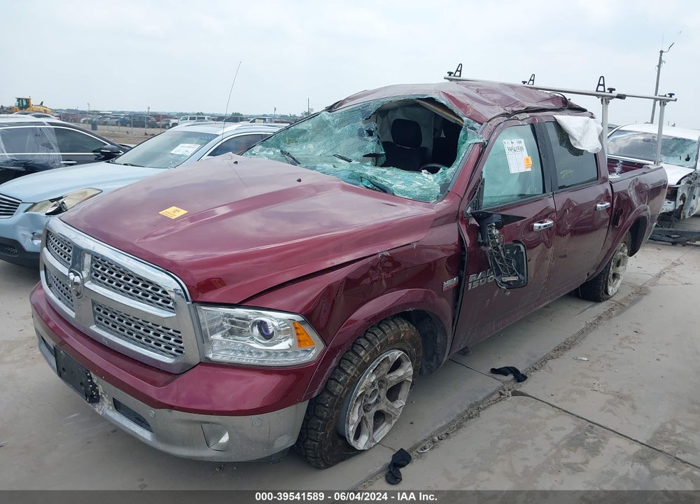 2017 RAM 1500 LAIE  4X4 5'7 BOX VIN: 1C6RR7NTXHS634349